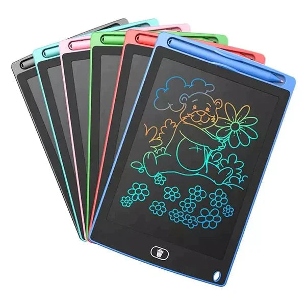 LCD Writing Tablet With Digital Pen For Kids - Eraseable Digital Drawing Doodling Pad For Kids