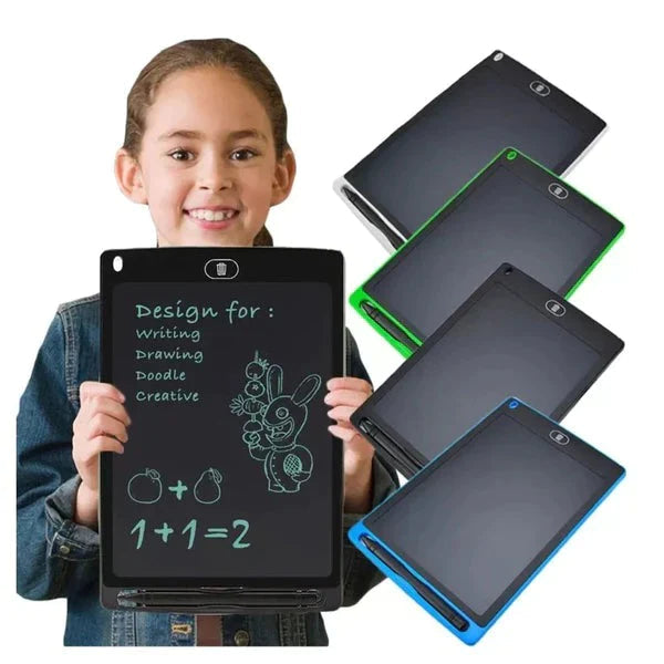 LCD Writing Tablet With Digital Pen For Kids - Eraseable Digital Drawing Doodling Pad For Kids